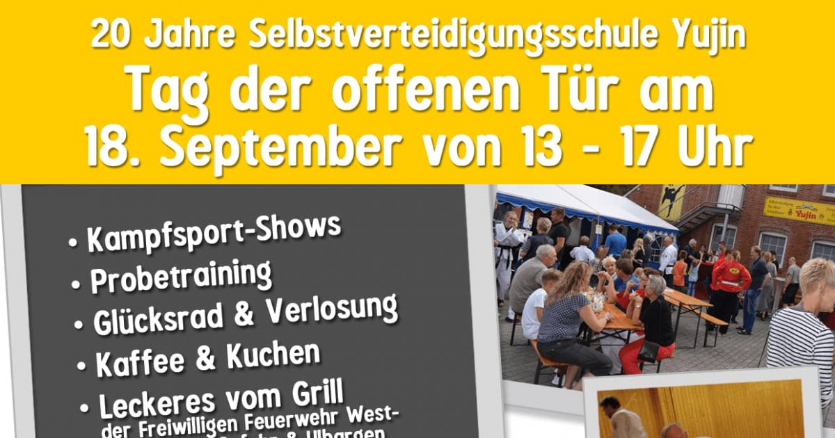 Tag der offenen Tür in der Yujin-Schule!